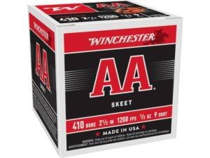 Winchester AA Target 410 Ammo box of 1000 rounds