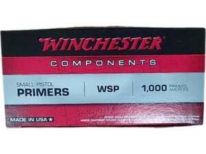 Winchester Small Pistol Primers #1-1/2 Of 5000 Piece