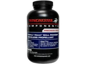 Winchester StaBall Match Smokeless Gun Powder Of 8 Pound